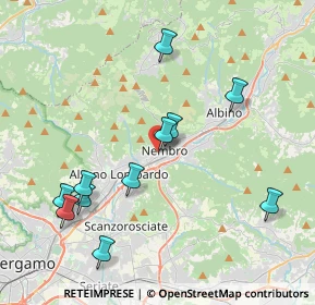 Mappa Via Sant'Jesus, 24027 Nembro BG, Italia (4.16909)