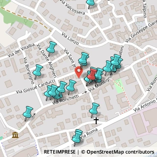 Mappa Via Sant'Jesus, 24027 Nembro BG, Italia (0.09231)