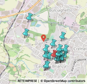 Mappa Via Cascina Nuova, 23893 Cassago Brianza LC, Italia (0.4885)