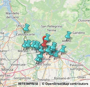 Mappa Via Ponte Regina, 24011 Almé BG, Italia (10.4055)