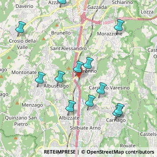 Mappa Via Gazza, 21040 Castronno VA, Italia (2.23417)