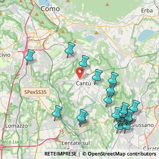 Mappa Via Martin Luther King, 22063 Cantù CO, Italia (5.24)