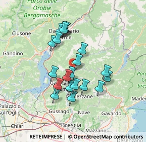 Mappa Via Antichi Originari, 25060 Tavernole sul Mella BS, Italia (11.5875)