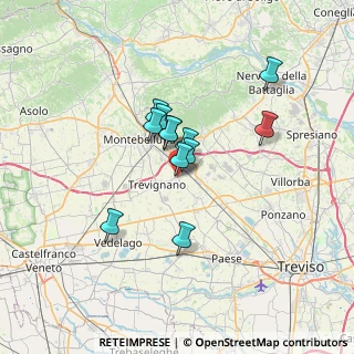 Mappa Via II Giugno, 31040 Trevignano TV, Italia (4.87)