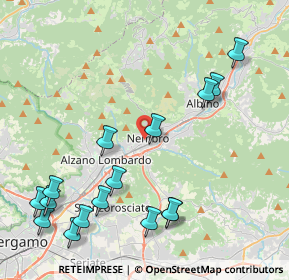 Mappa Via Papa Giovanni XXIII, 24027 Nembro BG, Italia (5.06813)