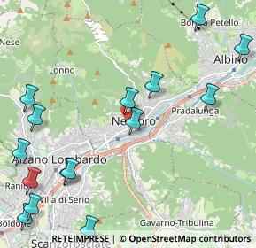 Mappa Via Papa Giovanni XXIII, 24027 Nembro BG, Italia (2.836)