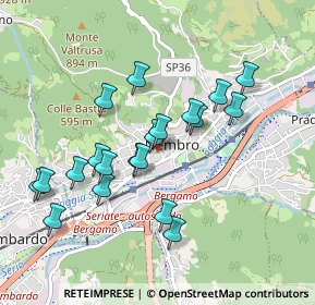 Mappa Via Papa Giovanni XXIII, 24027 Nembro BG, Italia (0.8685)