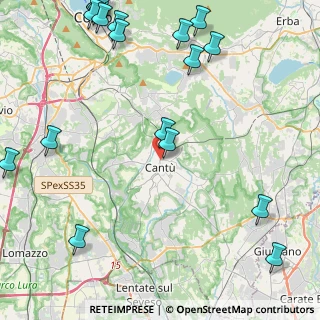 Mappa Largo Adua, 22063 Cantù CO, Italia (6.468)
