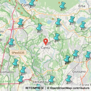 Mappa Largo Adua, 22063 Cantù CO, Italia (6.544)