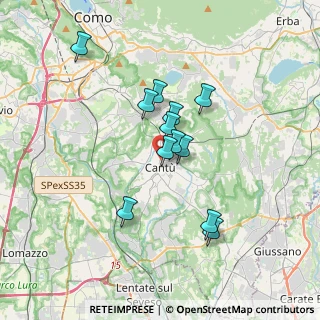 Mappa Largo Adua, 22063 Cantù CO, Italia (2.79917)