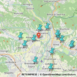 Mappa 24030 Almenno San Salvatore BG, Italia (2.29154)