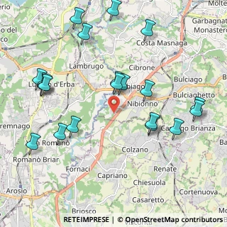 Mappa Via Valassina, 23895 Nibionno LC, Italia (2.3435)