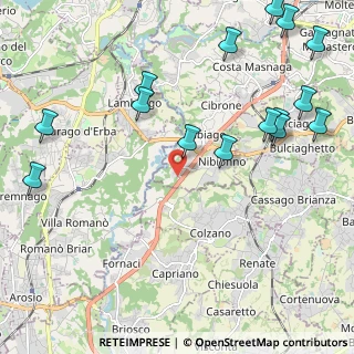 Mappa Via Valassina, 23895 Nibionno LC, Italia (2.76)