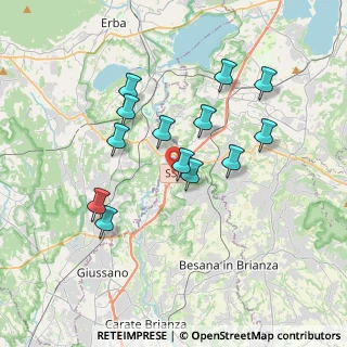 Mappa Via Valassina, 23895 Nibionno LC, Italia (3.25154)