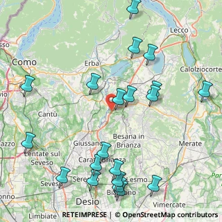 Mappa Via Valassina, 23895 Nibionno LC, Italia (10.2235)