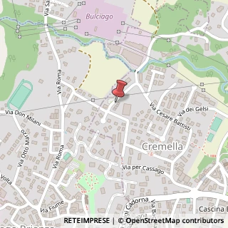 Mappa Via C. Battisti, 57, 23894 Cremella, Lecco (Lombardia)