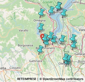 Mappa 28024 Gozzano NO, Italia (15.97706)