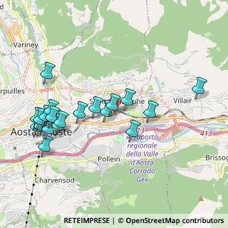 Mappa Località La, 11020 Aosta AO, Italia (2.112)