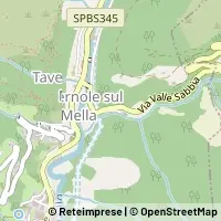 Kaart Tavernole sul Mella