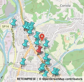 Mappa Via Polveriera, 24018 Villa d'Almè BG, Italia (0.52)