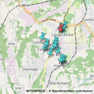 Mappa Via Santo Stefano, 22040 Lurago D'erba CO, Italia (0.6395)