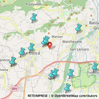 Mappa Via Boscaglie, 36063 Marostica VI, Italia (2.66846)
