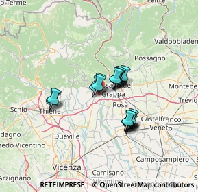 Mappa Via Boscaglie, 36063 Marostica VI, Italia (9.4185)