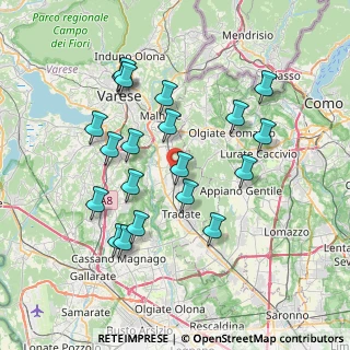 Mappa Via Monte Nero, 21040 Venegono Superiore VA, Italia (7.326)