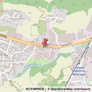 Mappa Via Alessandro Volta, 31, 23895 Nibionno, Lecco (Lombardia)
