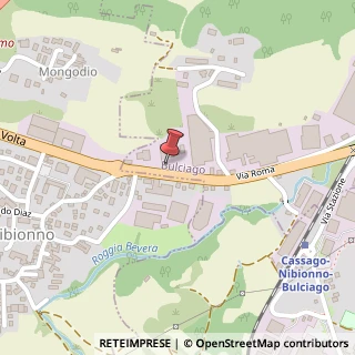 Mappa Via Luigi Cadorna, 13, 23892 Bulciago, Lecco (Lombardia)