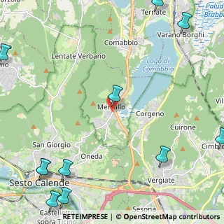 Mappa , 21020 Mercallo VA, Italia (3.68167)