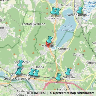 Mappa , 21020 Mercallo VA, Italia (2.98364)