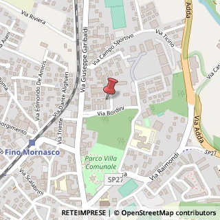 Mappa Via Garibaldi, 118, 22073 Guanzate, Como (Lombardia)