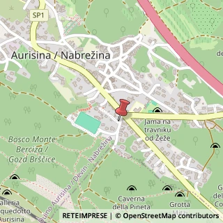 Mappa Località Aurisina, 168A, 34011 Duino-Aurisina, Trieste (Friuli-Venezia Giulia)