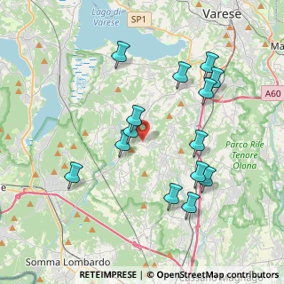 Mappa Via Armando Diaz, 21020 Mornago VA, Italia (3.84143)