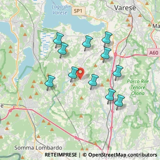 Mappa Via Armando Diaz, 21020 Mornago VA, Italia (3.34545)