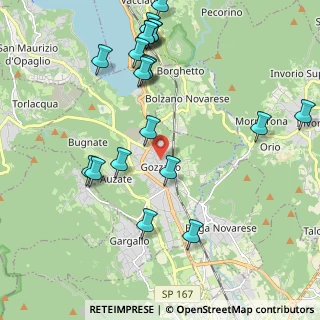 Mappa Via Mazzetti Pietro, 28024 Gozzano NO, Italia (2.3835)
