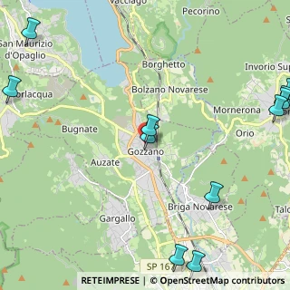 Mappa Via Mazzetti Pietro, 28024 Gozzano NO, Italia (3.26364)