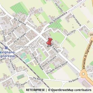 Mappa Via F. Soligo, n. 12, 31040 Trevignano, Treviso (Veneto)