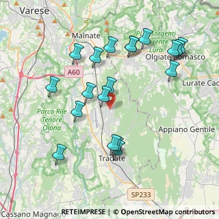 Mappa Via Cesare Giulio, 21040 Venegono Superiore VA, Italia (4.12526)