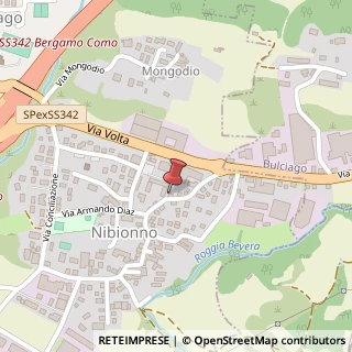 Mappa Via Alessandro Manzoni, 5, 23895 Nibionno, Lecco (Lombardia)