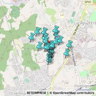 Mappa Via Fabio Filzi, 22040 Lurago D'erba CO, Italia (0.22963)