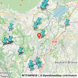 Mappa Via Fabio Filzi, 22040 Lurago D'erba CO, Italia (5.933)
