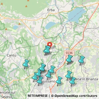 Mappa Via Fabio Filzi, 22040 Lurago D'erba CO, Italia (4.96063)