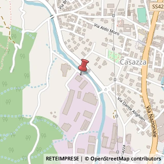 Mappa Via Giulio Natta, 1, 24060 Casazza, Bergamo (Lombardia)