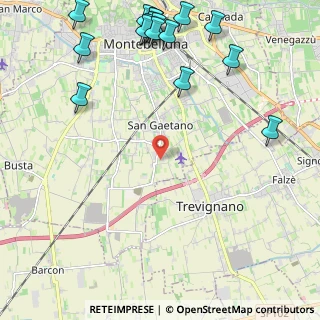 Mappa Via Contarini, 31044 Montebelluna TV, Italia (3.07647)