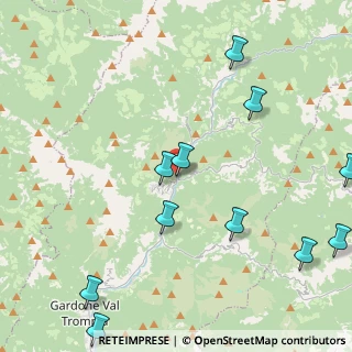 Mappa Via IV Novembre, 25060 Tavernole sul Mella BS, Italia (5.44636)