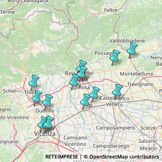 Mappa Via dei Lotti, 36060 Bassano del Grappa VI, Italia (16.36857)