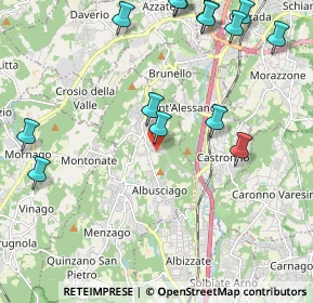 Mappa Via Papa Giovanni XXIII, 21040 Sumirago VA, Italia (2.63571)