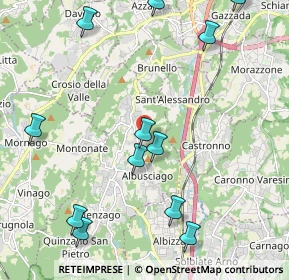 Mappa Via Papa Giovanni XXIII, 21040 Sumirago VA, Italia (2.555)